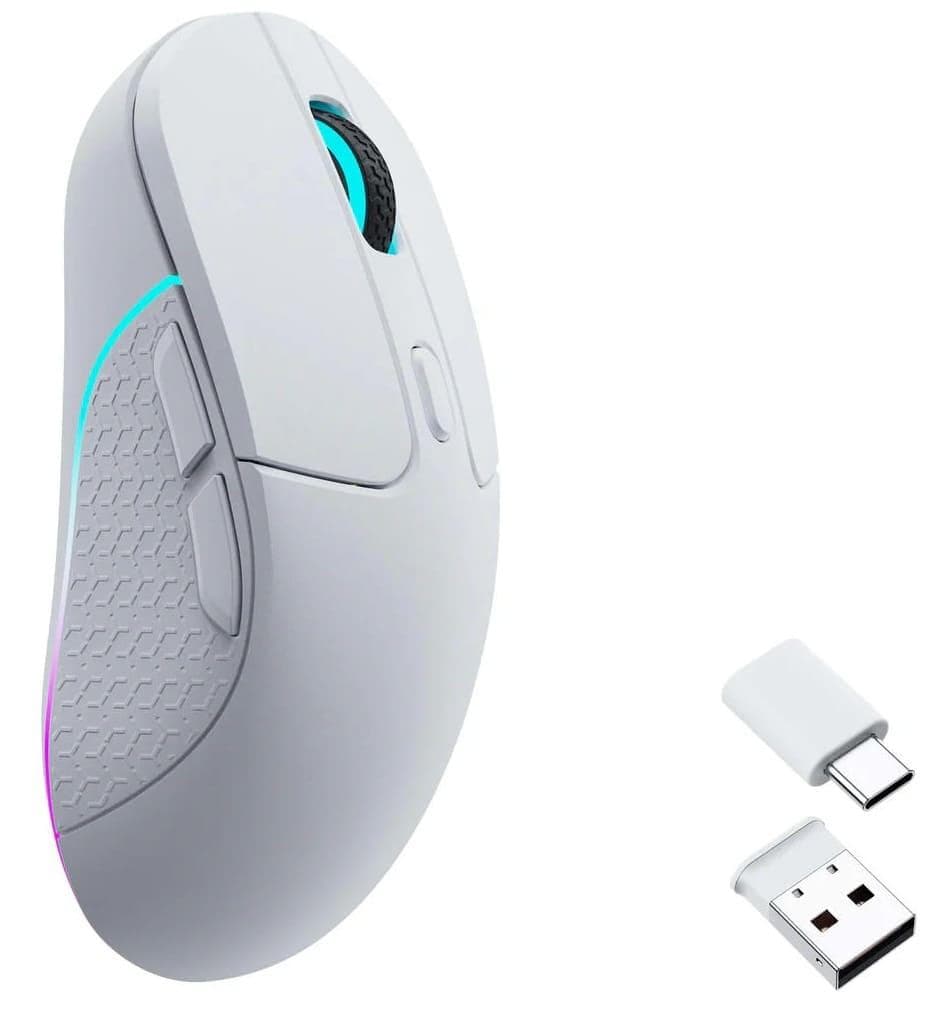 Миша Keychron M3 BT/WL/USB-A/USB-C White