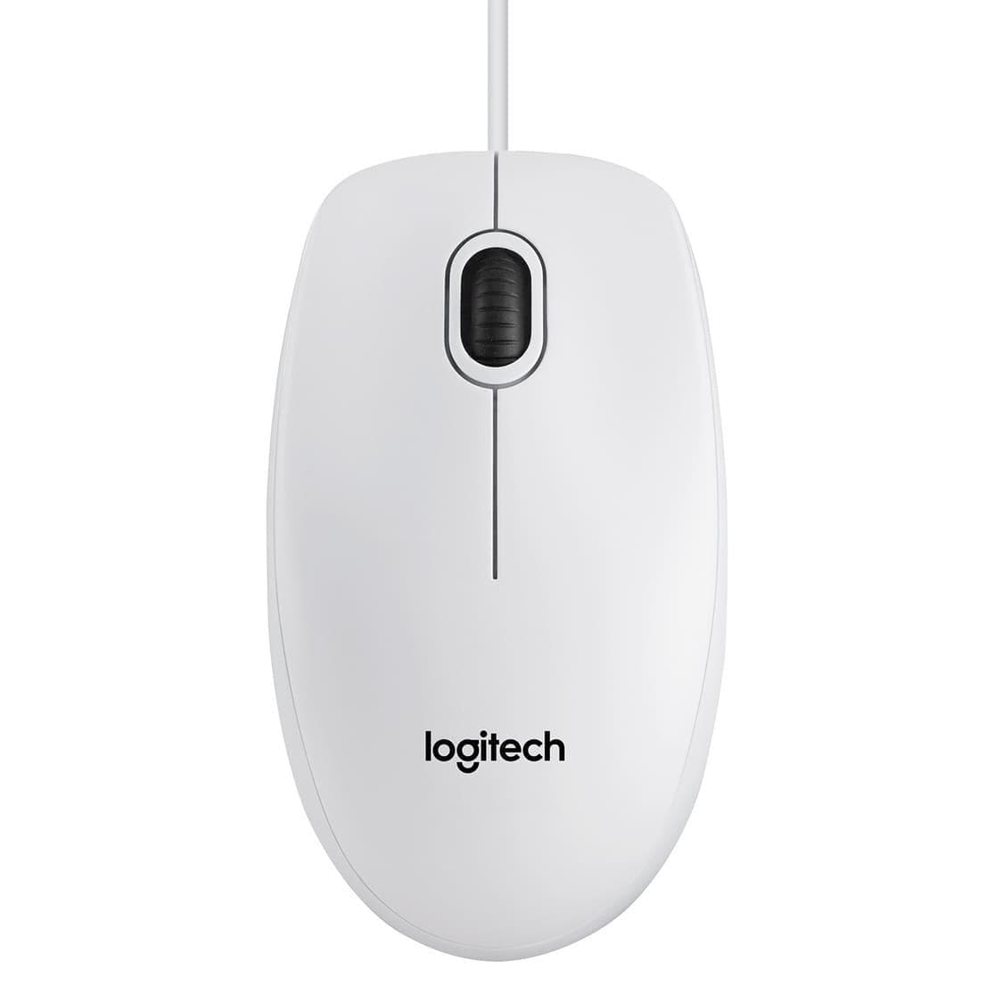 Миша LOGITECH B100 USB White (910-003360)