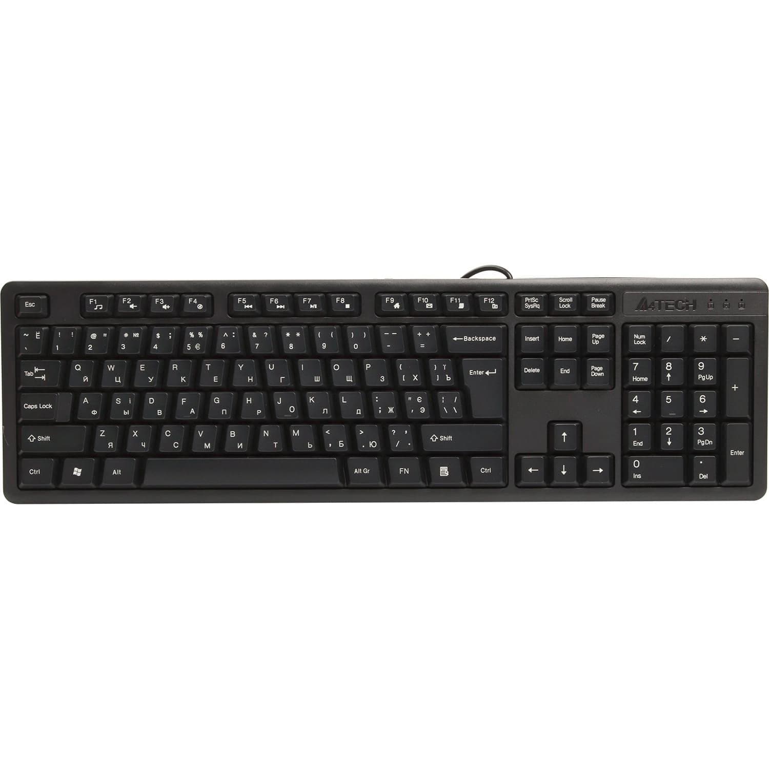 Клавіатура A4TECH KKS-3 USB Black