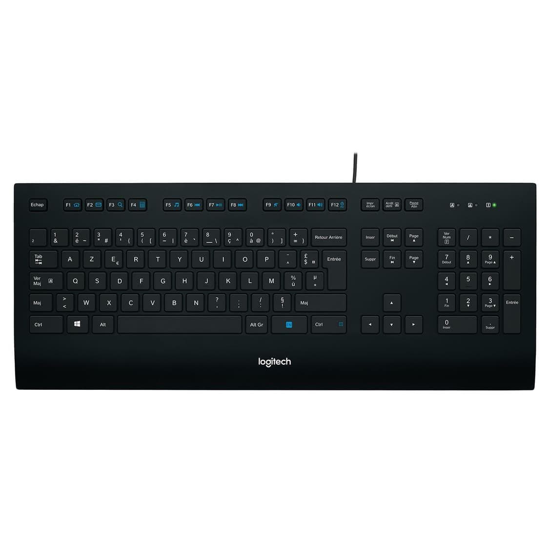 Клавіатура Logitech K280e USB Black (920-005217)