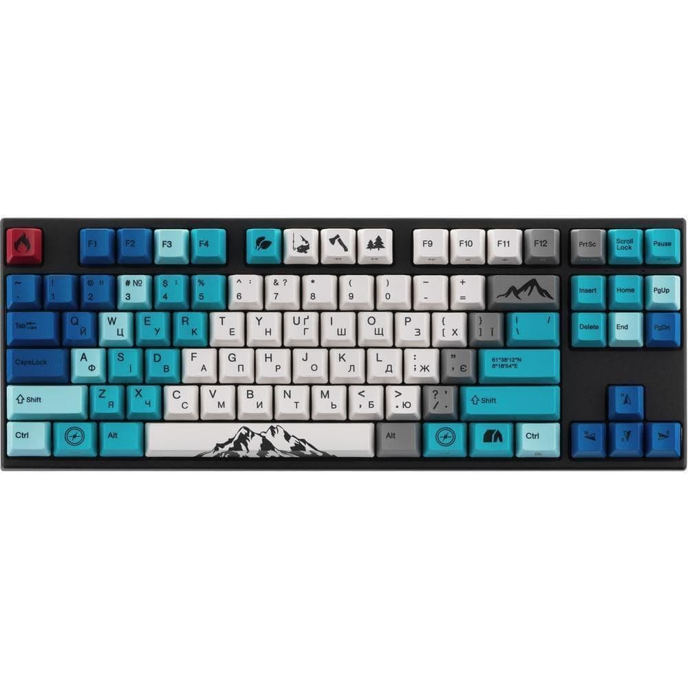 Клавіатура Varmilo APG87 Summit R1 C-TK Red WL/USB-A White Led