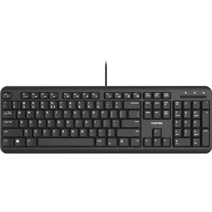 Клавіатура Canyon CNS-HKB02-RU USB Black