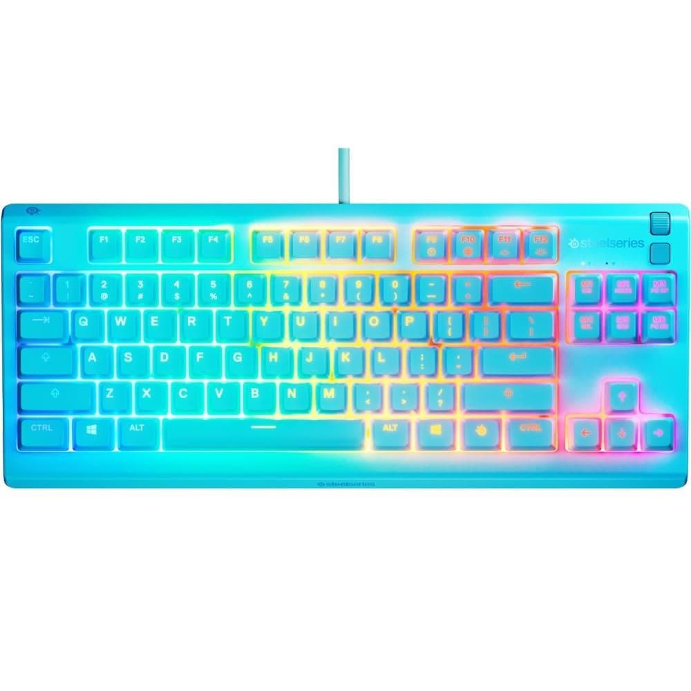 Клавіатура SteelSeries Apex 3 TKL UA Aqua