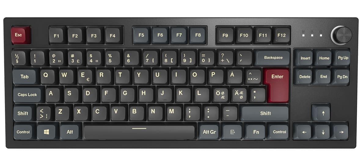Клавіатура MONTECH MKey TKL Brown Switch (MK87DB) Darkness