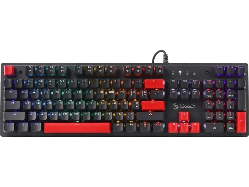 Клавіатура Bloody S525N (Fire Black)