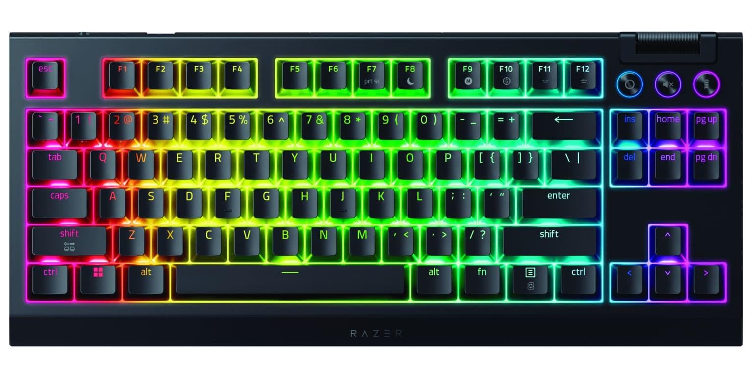 Клавіатура RAZER BlackWidow V4 TKL Hyperspeed (RZ03-05480100-R3M1)
