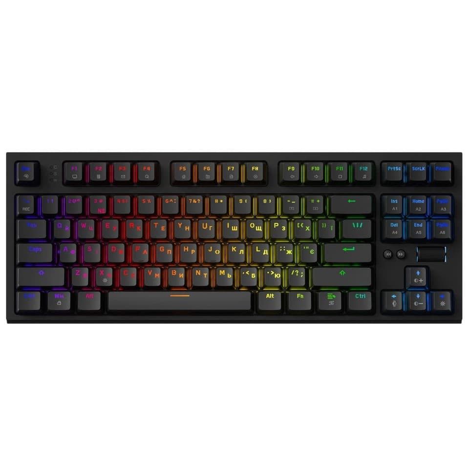 Клавіатура GamePro MK180B Outemu Red Hot-Swap RGB USB Black