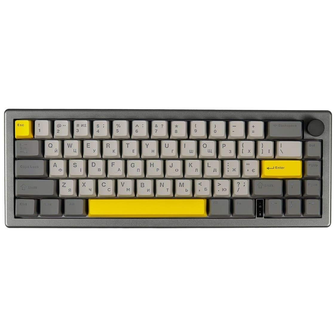 Клавіатура EPOMAKER EK68 Budgerigar V2 Black (EK68-B-BV2)