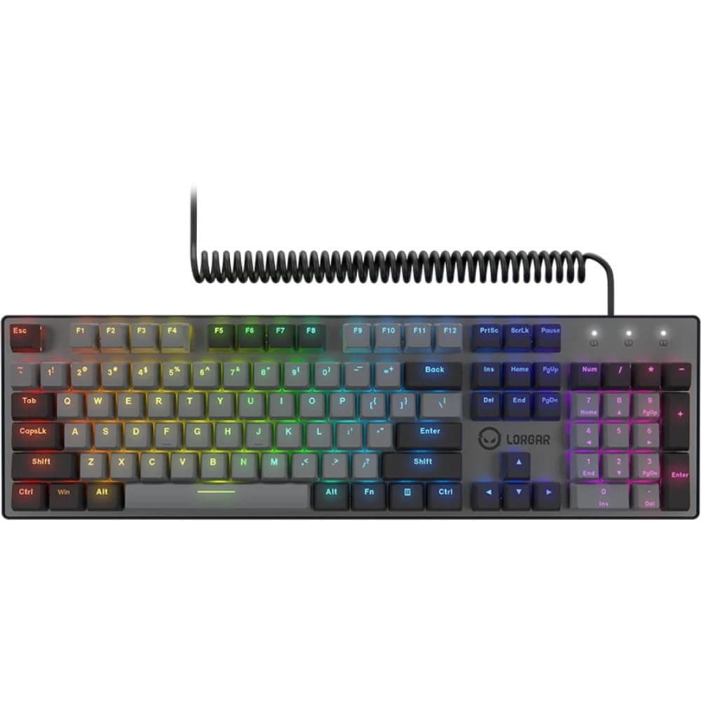 Клавіатура Lorgar Azar 514 RGB (LRG-GK514B-UA) Black