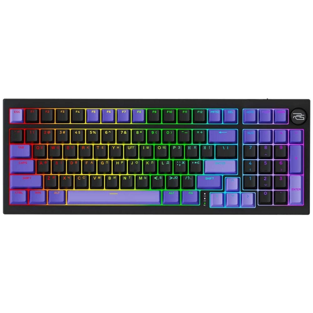 Клавіатура Proove Gaming Slicker Special Edition (Ukraine Layout) Black Purple