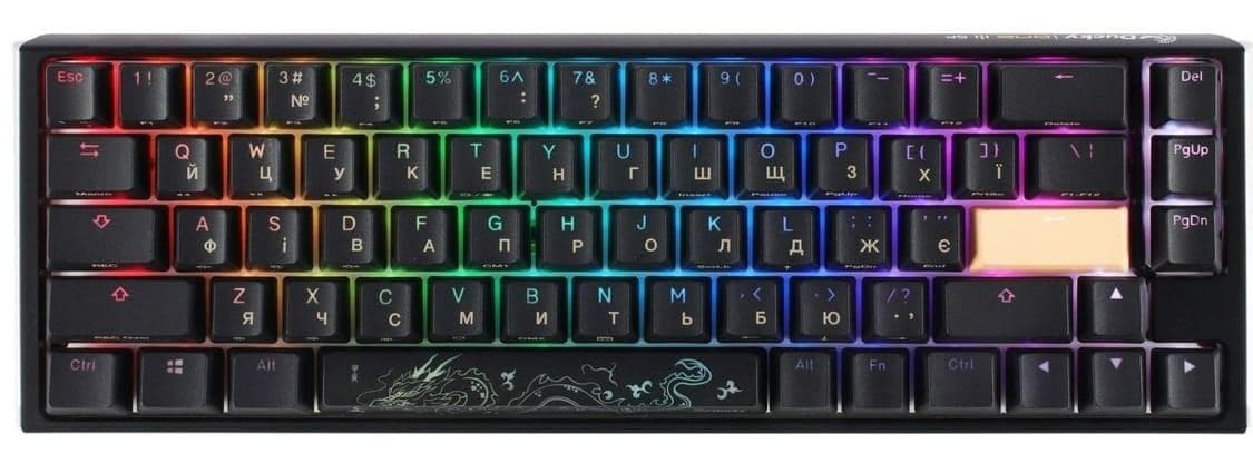 Клавіатура Ducky One 3 SF Cherry MX Red RGB Black UA