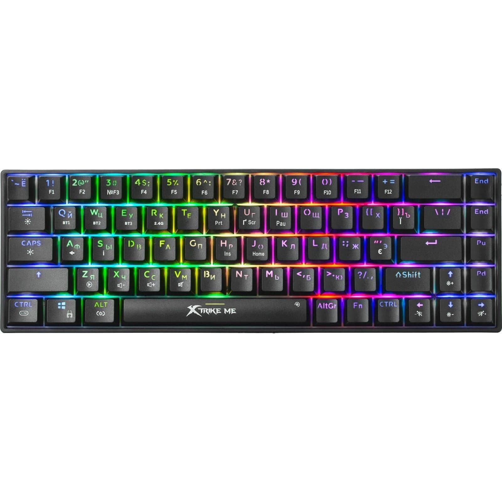 Клавіатура XTRIKE ME GK-995W UA RGB