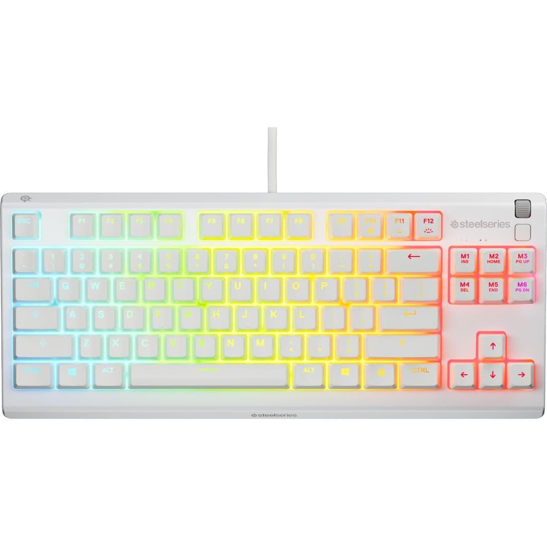 Клавіатура SteelSeries Apex 3 TKL UA White