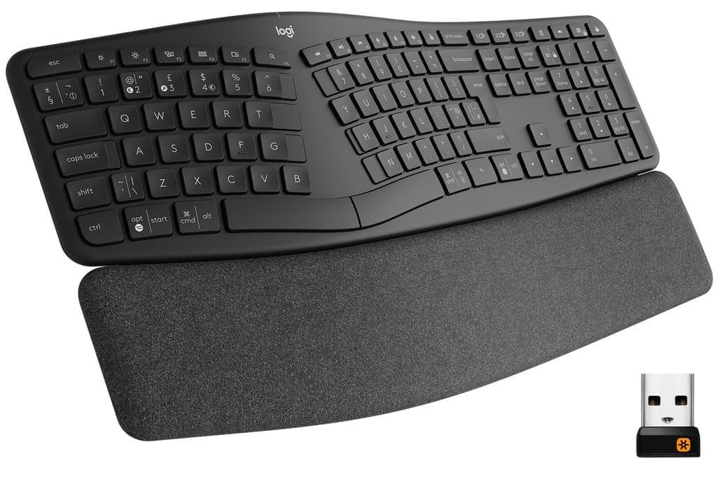 Клавіатура Logitech K860 ERGO (920-010108) Graphite