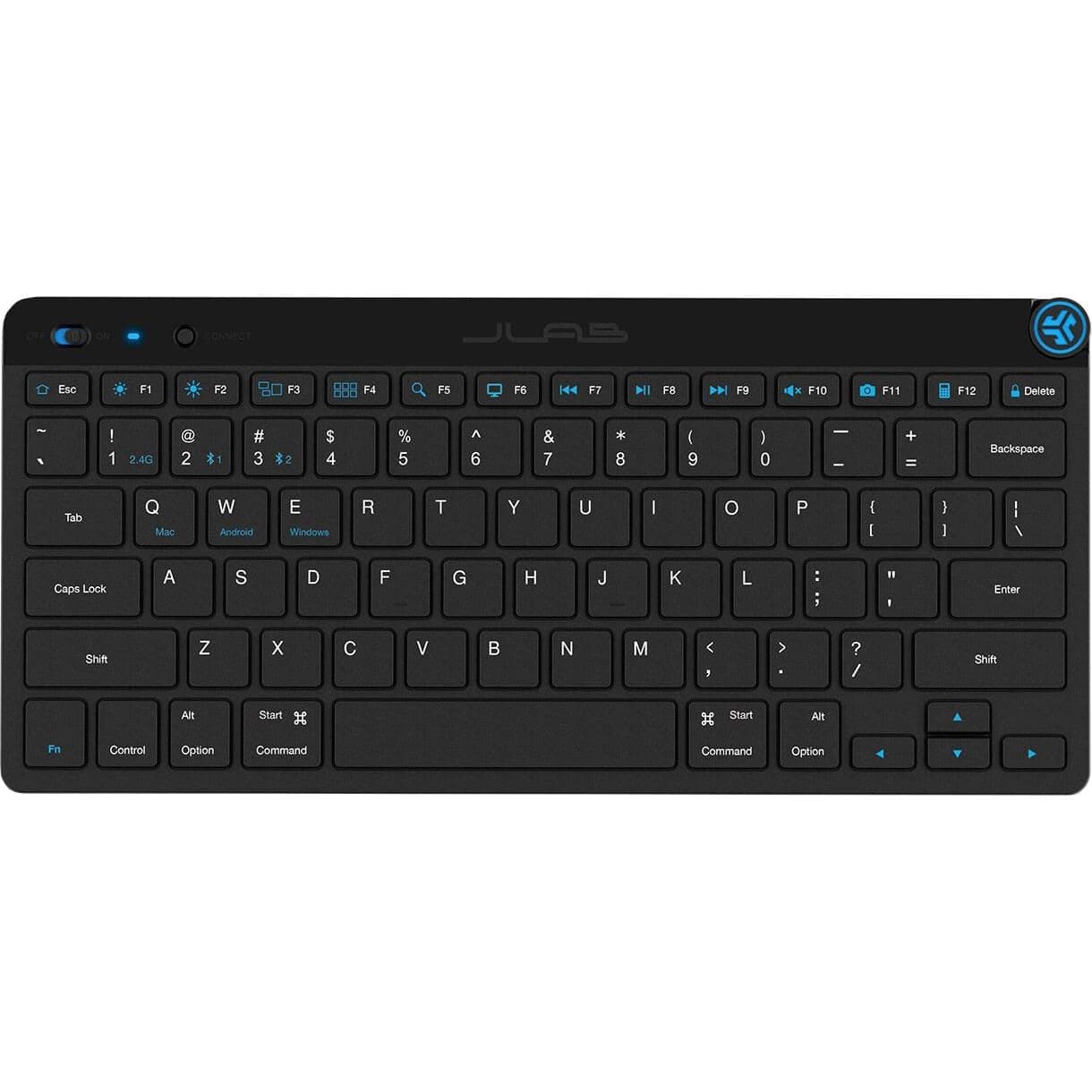 Клавіатура JLAB Go (IEUKGOKEYBRBLK4) Black