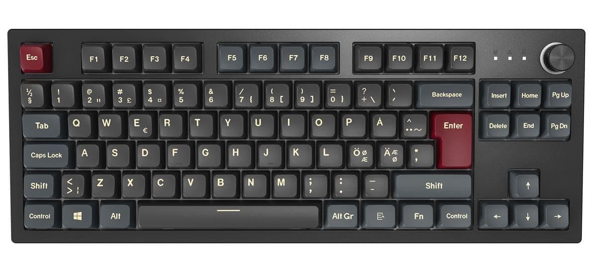 Клавіатура MONTECH MKey TKL Red Switch (MK87DR) Darkness