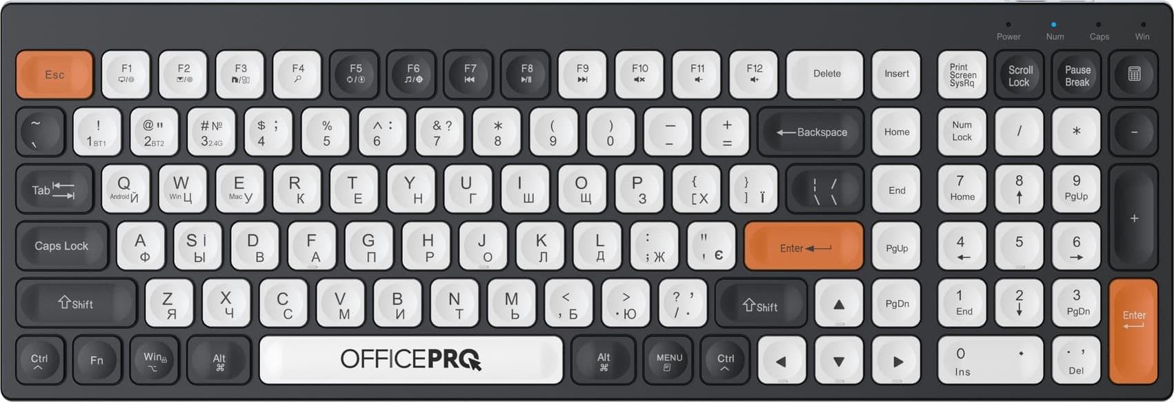Клавіатура OfficePro (SK985BO)