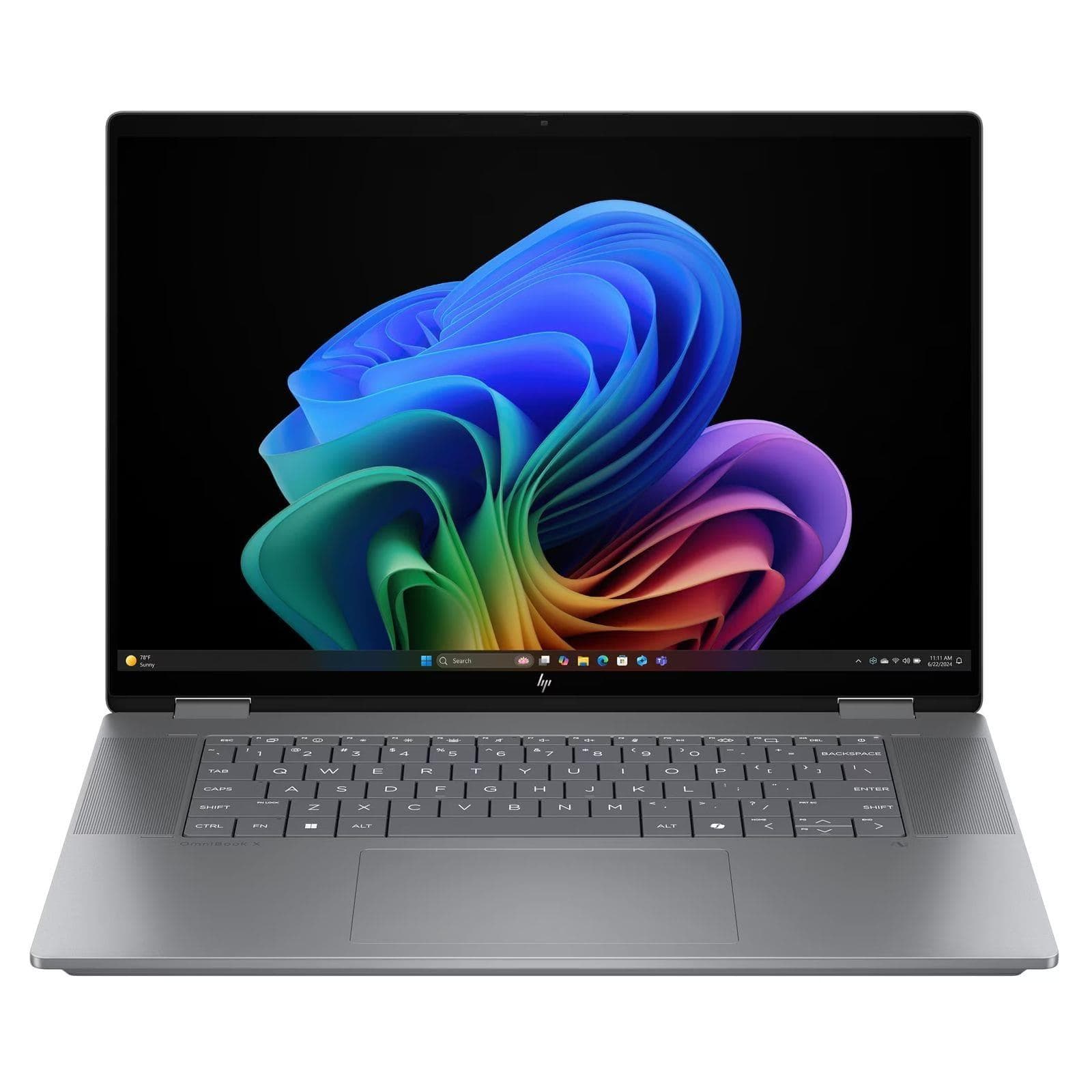 Ноутбук 16 HP OmniBook X Flip x360 16-ar0003ua WUXGA OLED/AMD AI 5 340/16GB/1TB/UMA/Win11/Grey