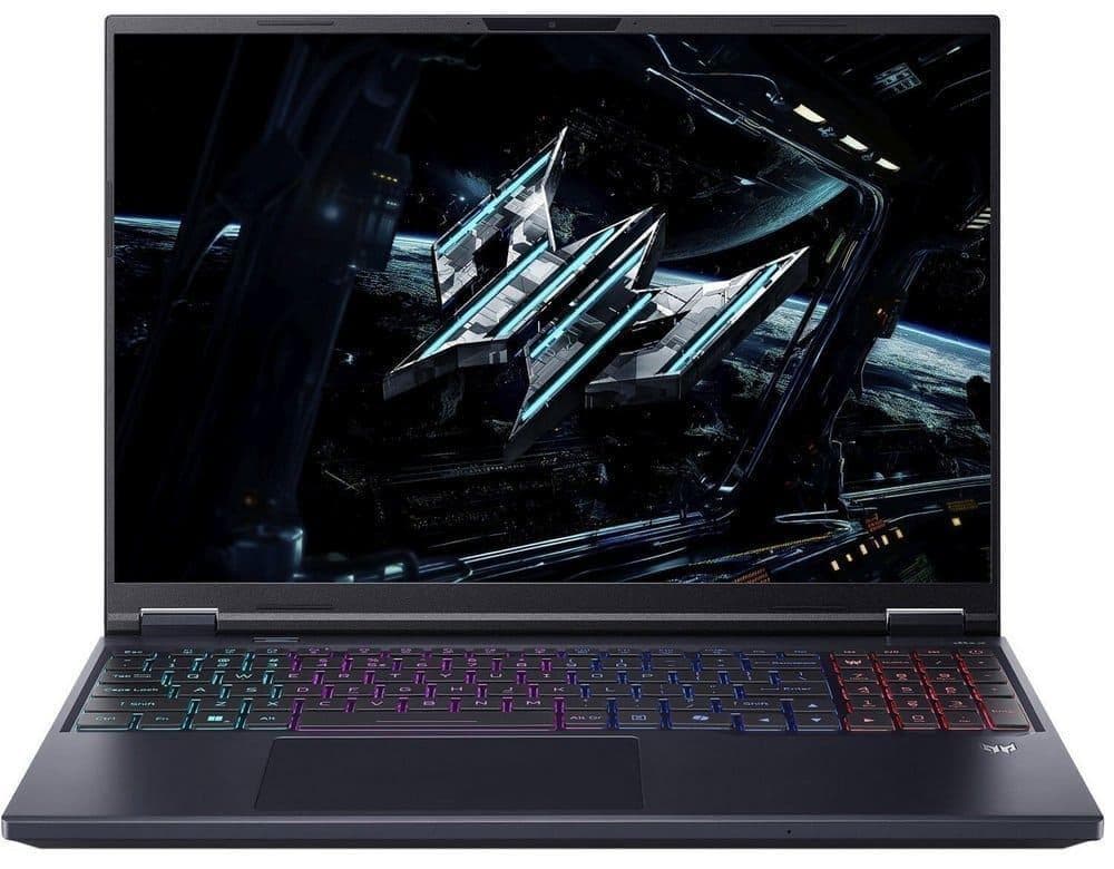 Ноутбук 16 Acer Predator Helios Neo 16 AI PHN16-73 2560x1600 IPS/Intel Core Ultra 9 275HX/32GB/2TB/RTX 5070 8GB/DOS/Black