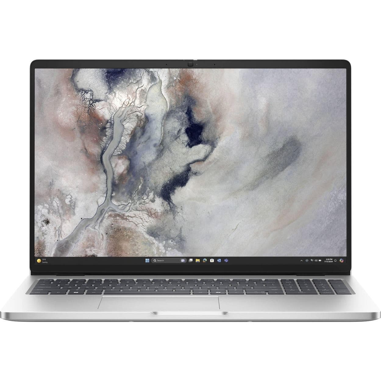 Ноутбук 16 Dell Pro 16 FHD+ IPS AG/Intel U7-255U/32GB/1TB/UMA/DOS/Silver