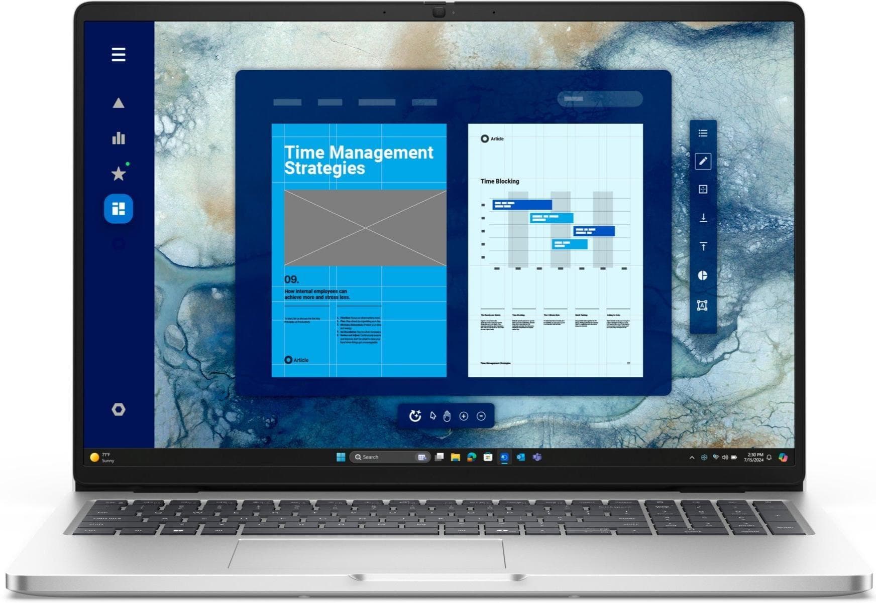 Ноутбук 16 Dell Pro 16 PC16250 FHD+/Intel U7-255U/16GB/512SSD/UMA/DOS