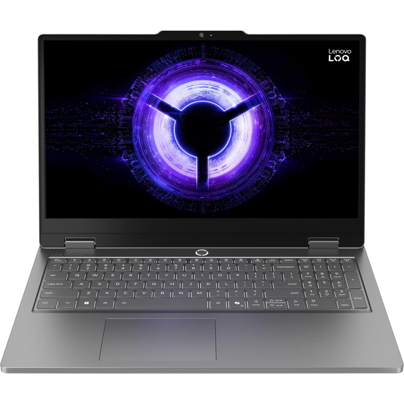 Ноутбук 15 Lenovo LOQ Essential 15IRX11 IPS FHD 144Hz/Intel Core i5-13450HX/16GB/512SSD/RTX 5060/DOS/Luna Grey