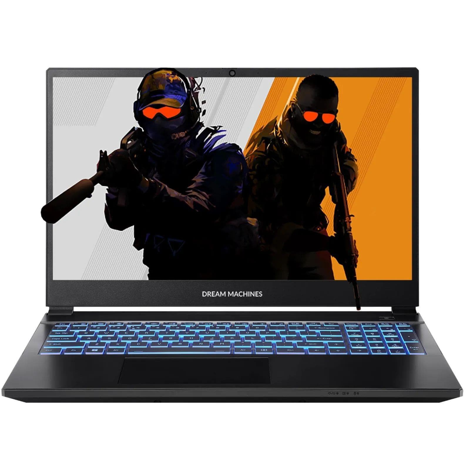 Ноутбук 15.6 Dream Machines RT5050-15UA21 1920x1200 144Hz/Ryzen 7 260/32GB/1TB/RTX 5050 8GB/DOS
