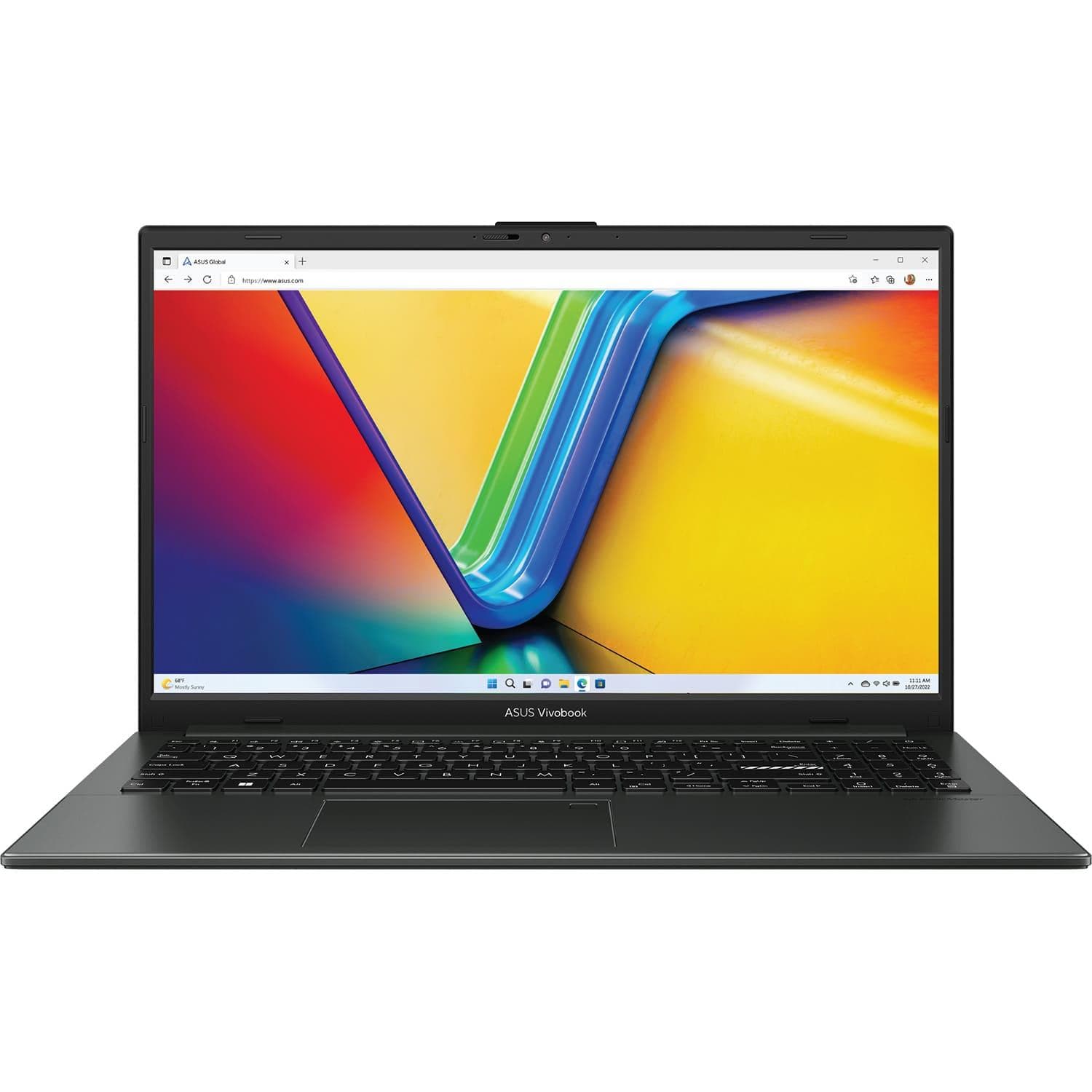 Ноутбук 15.6 ASUS Vivobook Go 15 E1504FA-BQ050/Ryzen 5 7520U/8GB/512SSD/UMA/DOS/Mixed Black