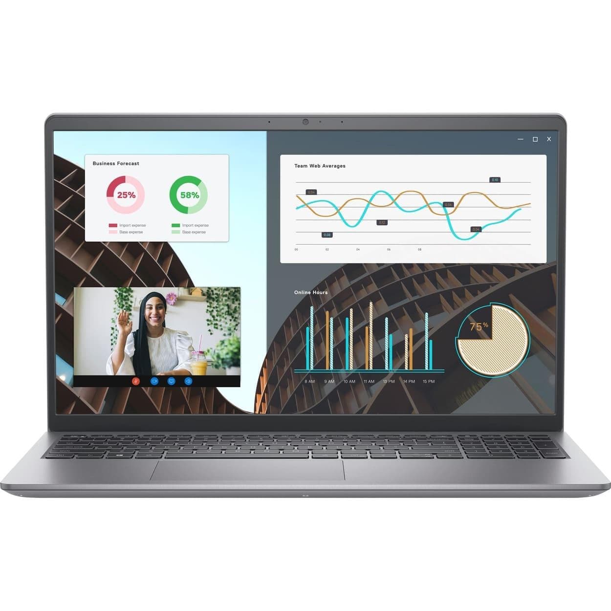 Ноутбук 15.6 Dell Vostro 3530 FHD 120Hz/Intel Core i5-1335U/16GB/512SSD/Intel Graphics/DOS