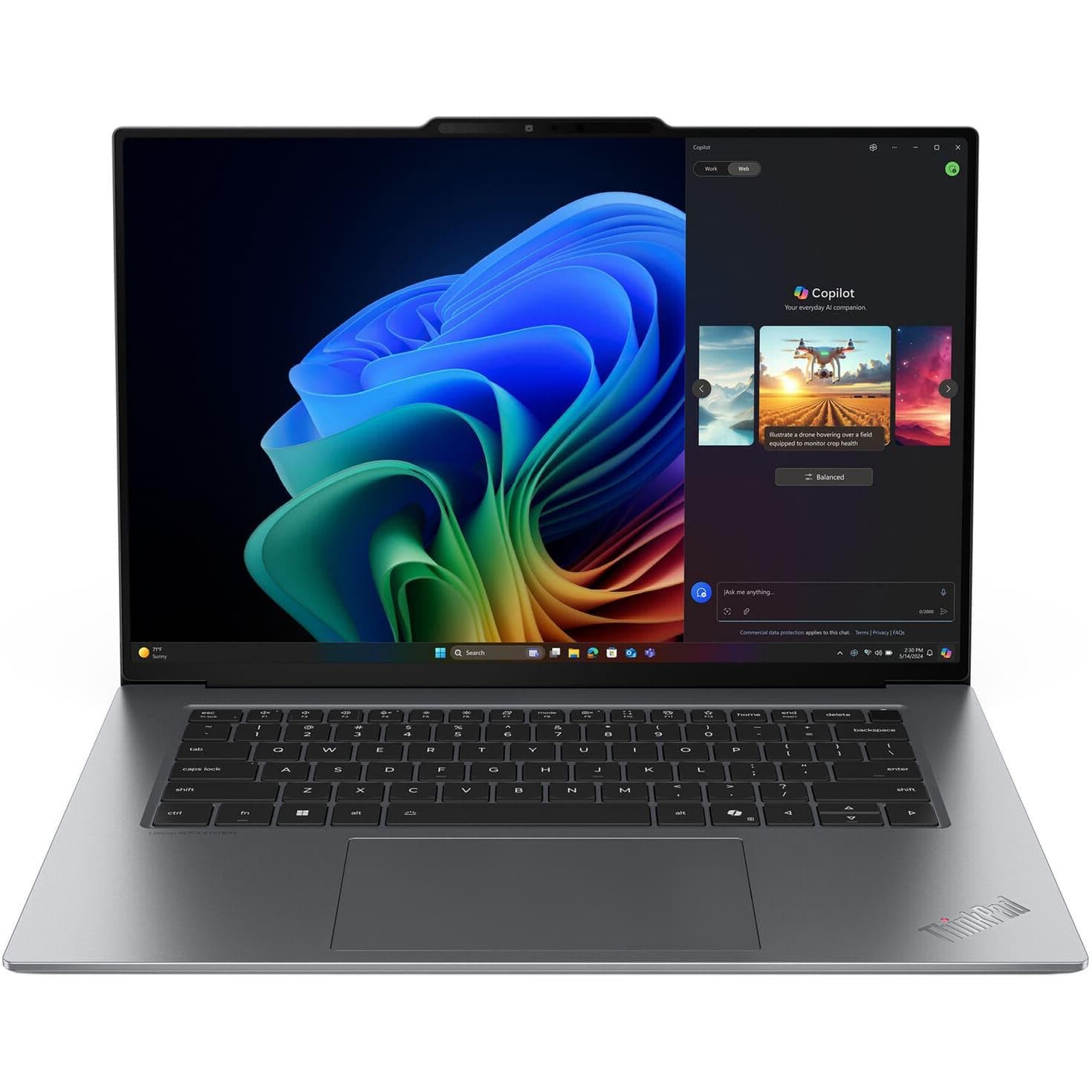 Ноутбук 15.3" Lenovo ThinkPad X9-15 Gen 1 (21Q6001NRA) 2.8K_OLED/Intel Ultra 7 258V/32GB/SSD1TB/Intel ARC/Win 11 Pro/Black