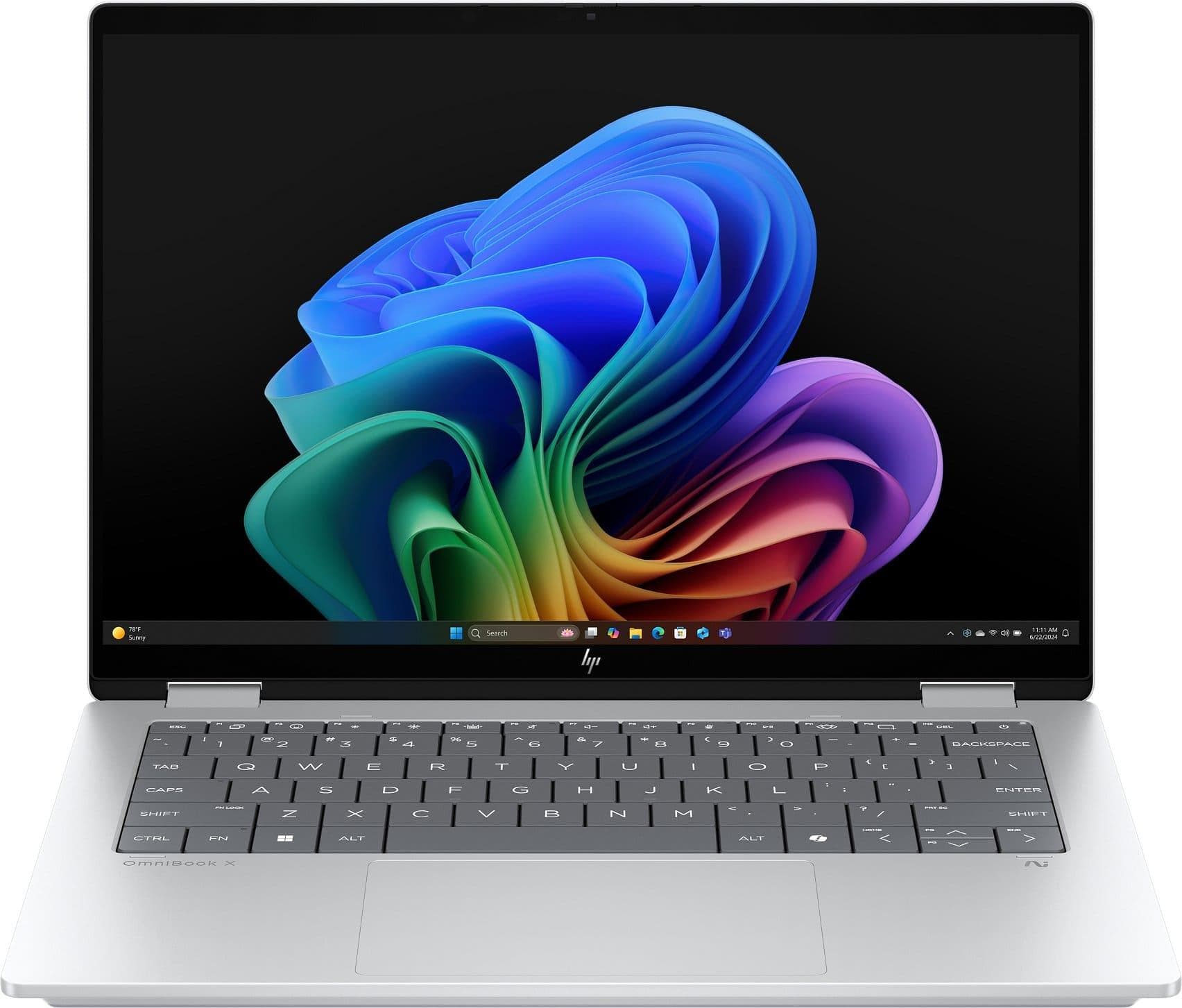 Ноутбук 14 HP OmniBook X Flip x360 14-fm0013ua 1920x1200 IPS/Intel U5-226V/16GB/1TB/Intel Arc/W11H