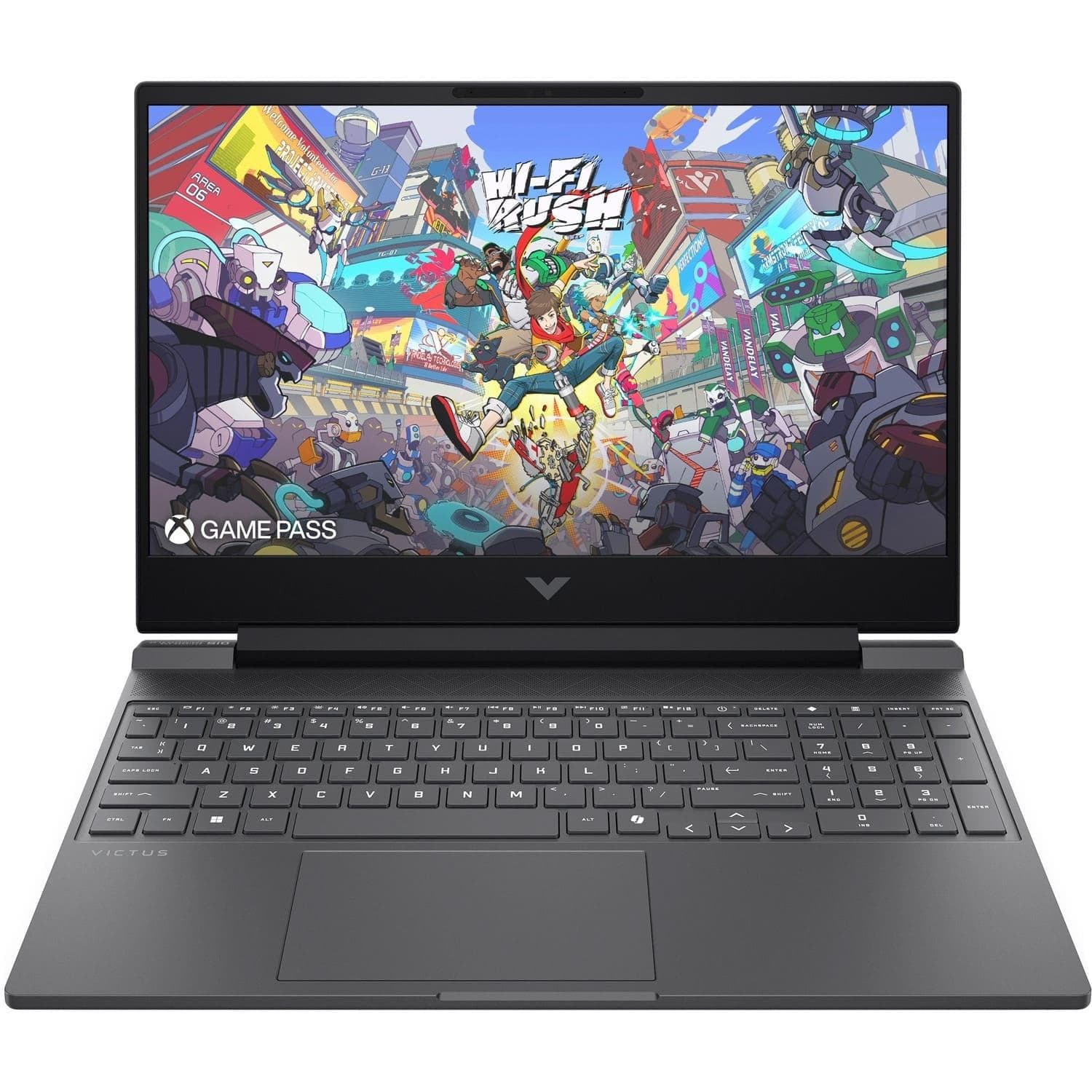 Ноутбук 15.6 HP Victus 15-fa2047ua FHD IPS/Intel i5-14450HX/24GB/512SSD/RTX 3050 6GB/DOS/Gray