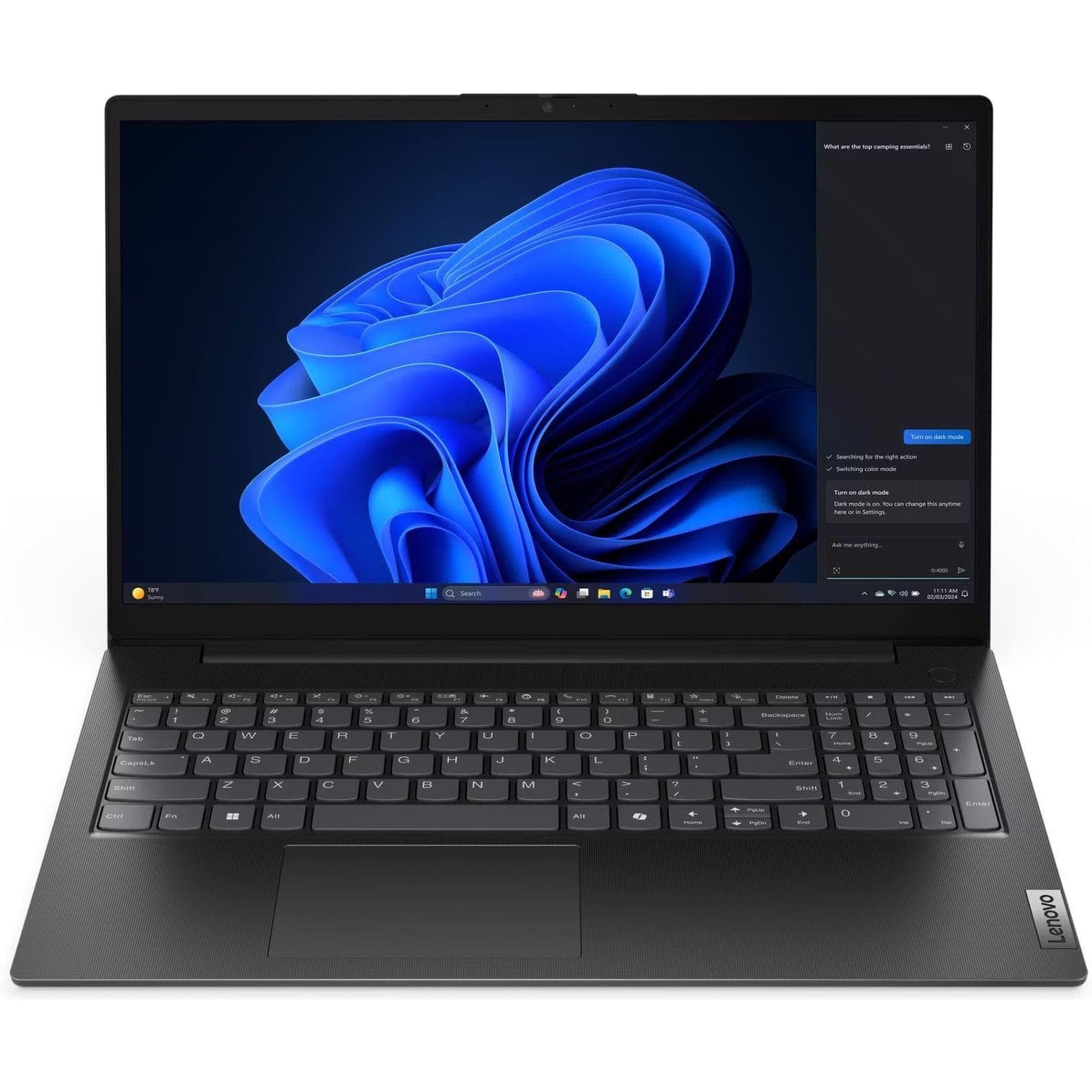 Ноутбук 15.6 Lenovo V15-G5 FHD IPS/Intel i3-1315U/16GB/512SSD/UMA/W11P/Black