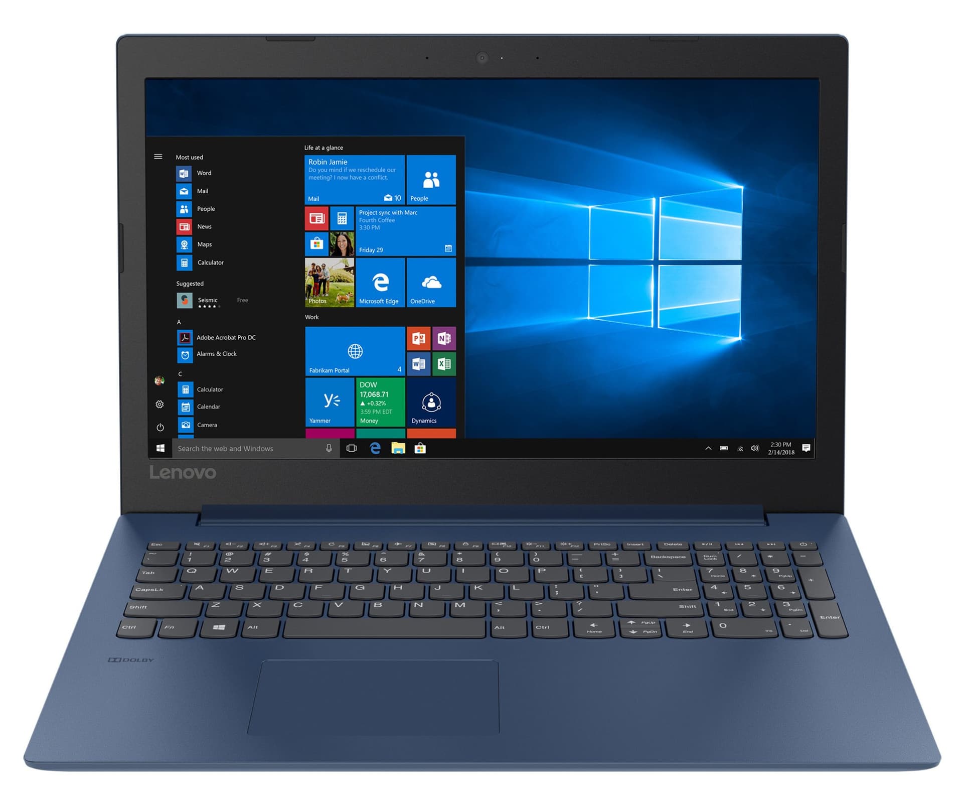 Ноутбук 15,6" Lenovo IdeaPad 330-IKB FullHD TN/ Intel Core i3 6006U/8GB RAM/128GB SSD/Intel HD Graphics/Windows