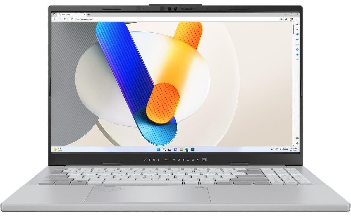 Ноутбук 15.6 ASUS Vivobook Pro 15 N6506CU-MA013X 3K OLED/Intel U9-285H/24GB/2TB/RTX 4050 6GB/W11P/Cool Silver