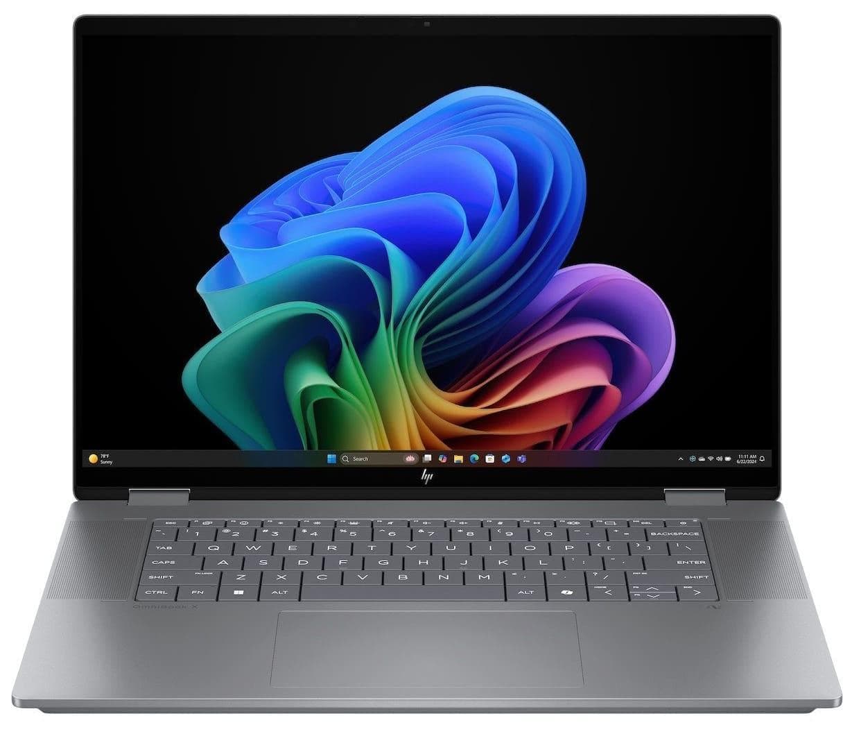 Ноутбук 16 HP OmniBook X Flip x360 16-ar0004ua WUXGA IPS Touch/AMD AI 5 340/16GB/512SSD/UMA/Win11/Grey