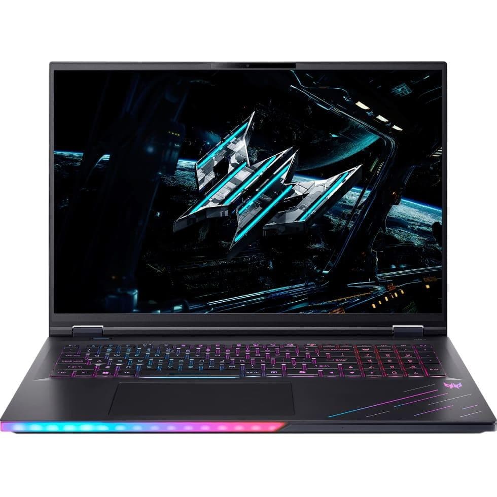 Ноутбук 18 Acer Predator Helios PH18-73 WQUXGA IPS/U9-275HX/96GB/4TB/RTX 5090 24GB/Win11P/Black