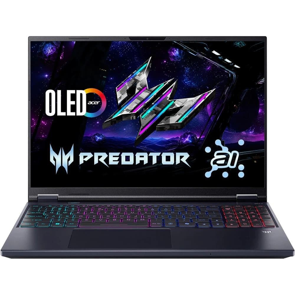 Ноутбук 16 Acer Predator Helios Neo PHN16S-71 OLED/U7-255HX/32GB/1TB/RTX 5060 8GB/Linux/Black