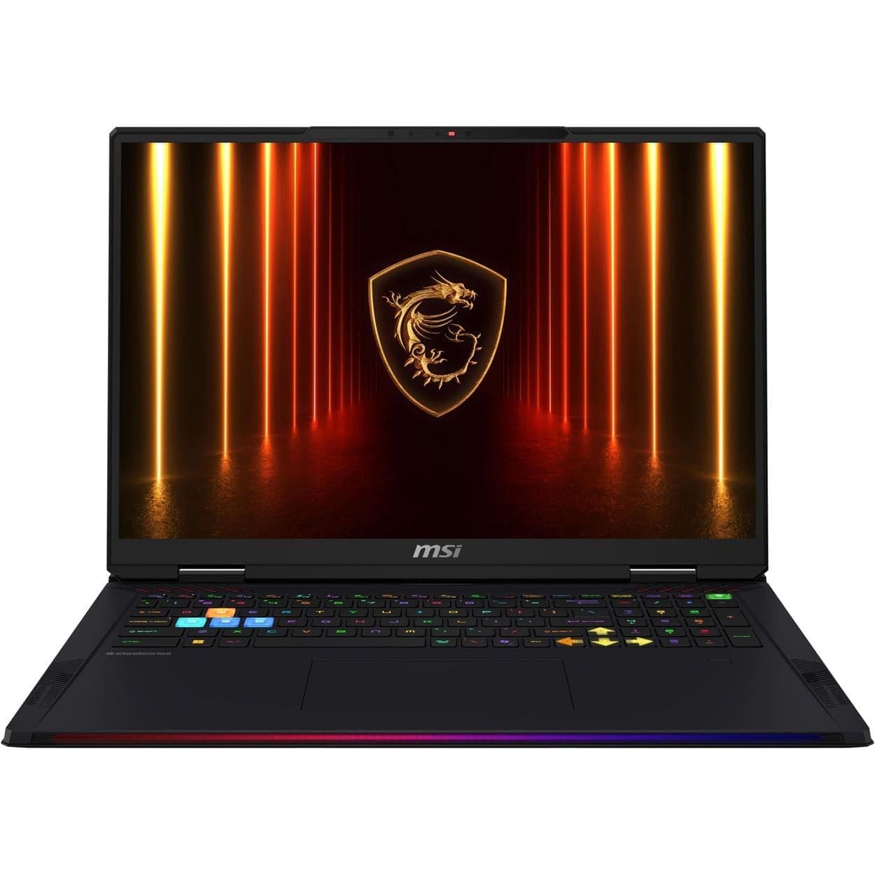 Ноутбук 18 MSI Raider 18 HX AI A2XWIG-251UA 4K/U9-275HX/64GB/2TB SSD/RTX 5080 16GB/W11Home/Black