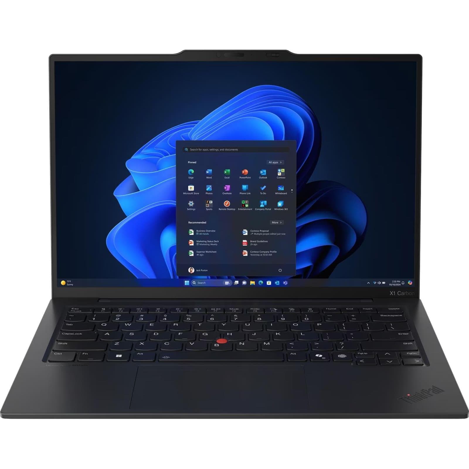 Ноутбук 14 Lenovo ThinkPad X1 Carbon Gen 13 2.8K OLED/U7-258V/32GB/1TB SSD/Intel Arc/W11P/Black