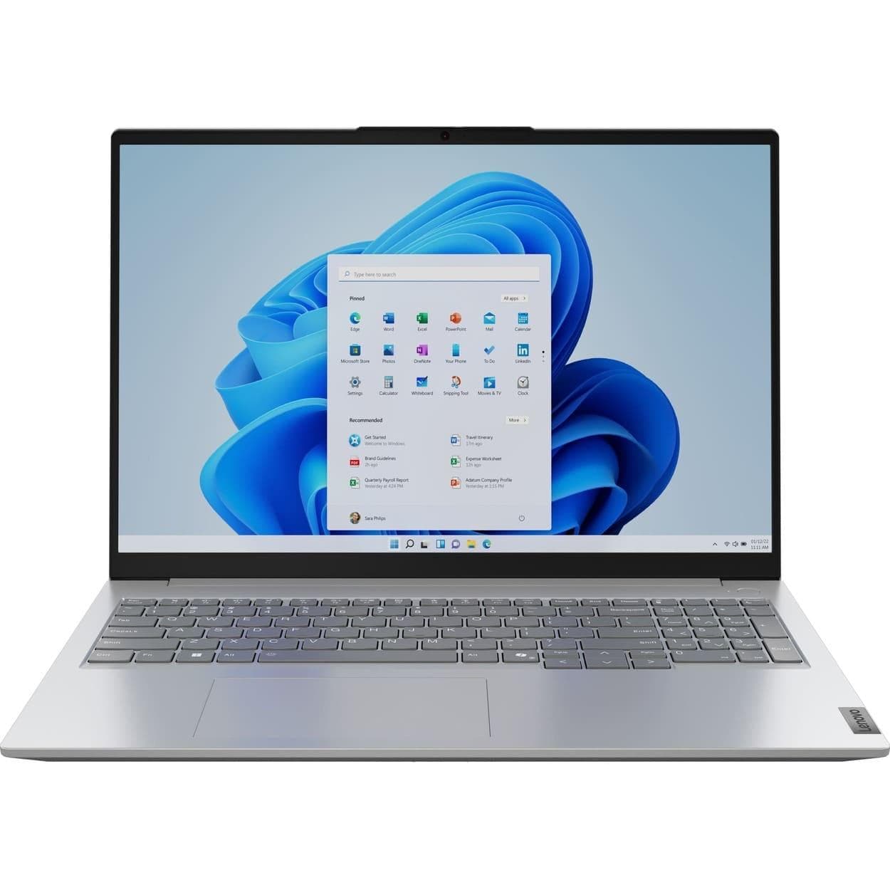 Ноутбук 16 Lenovo ThinkBook 16-G7 WUXGA IPS/Ryzen 5 7535HS/16GB/512SSD/UMA/W11P/Gray