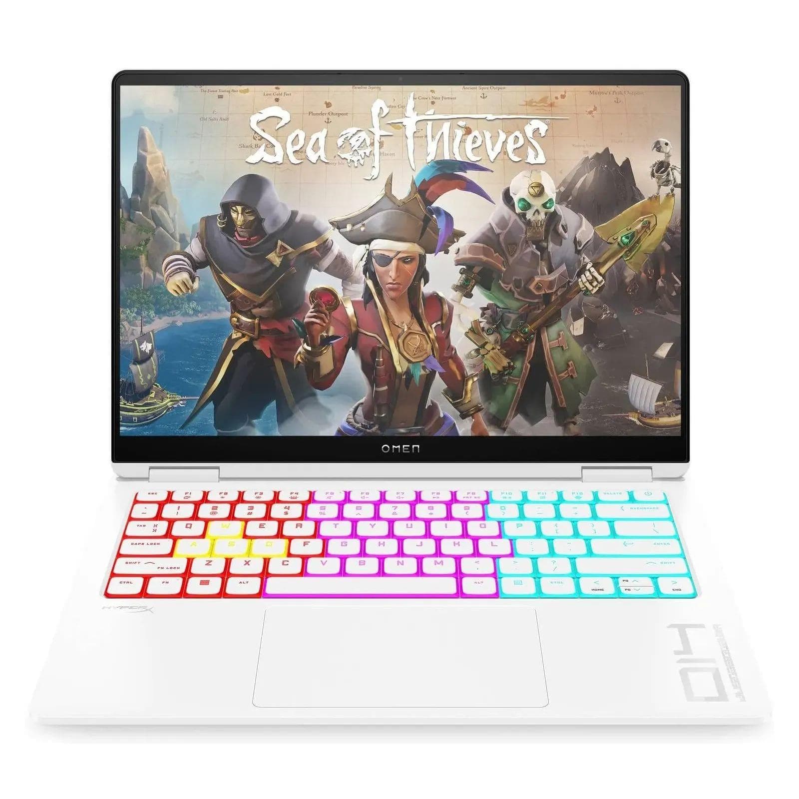 Ноутбук 14 HP OMEN 14-fb1014ua 2880x1800 OLED/Intel U7-255H/32GB/2TB/RTX 5060 8GB/DOS/White