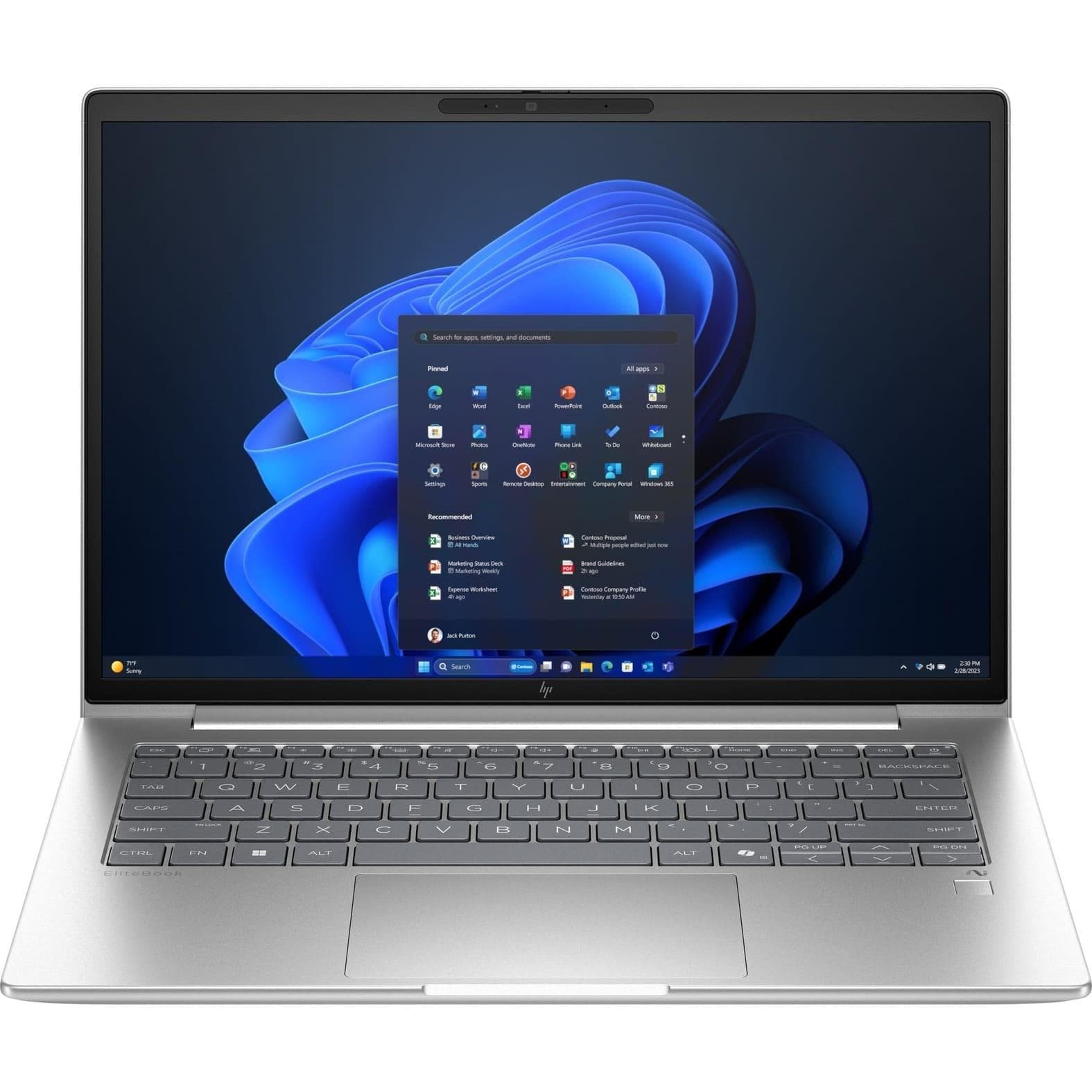Ноутбук 14 HP EliteBook 6 G1i WUXGA IPS/Intel U7-255H/64GB/1TB/Intel Arc/DOS