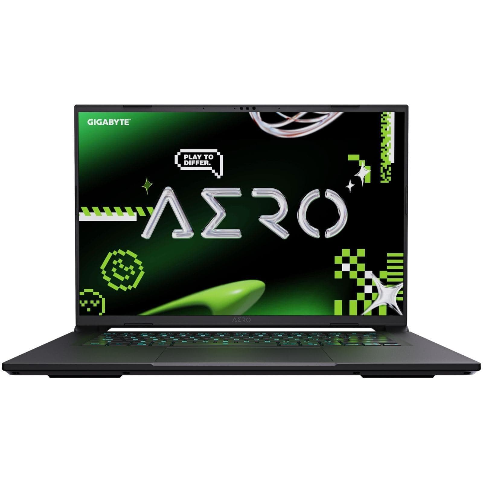 Ноутбук 16 Gigabyte AERO X16 QHD+ 165Hz/AMD Krachen Ryzen 7/32GB/1TB SSD/NVIDIA RTX 5070 8GB/W11/Black