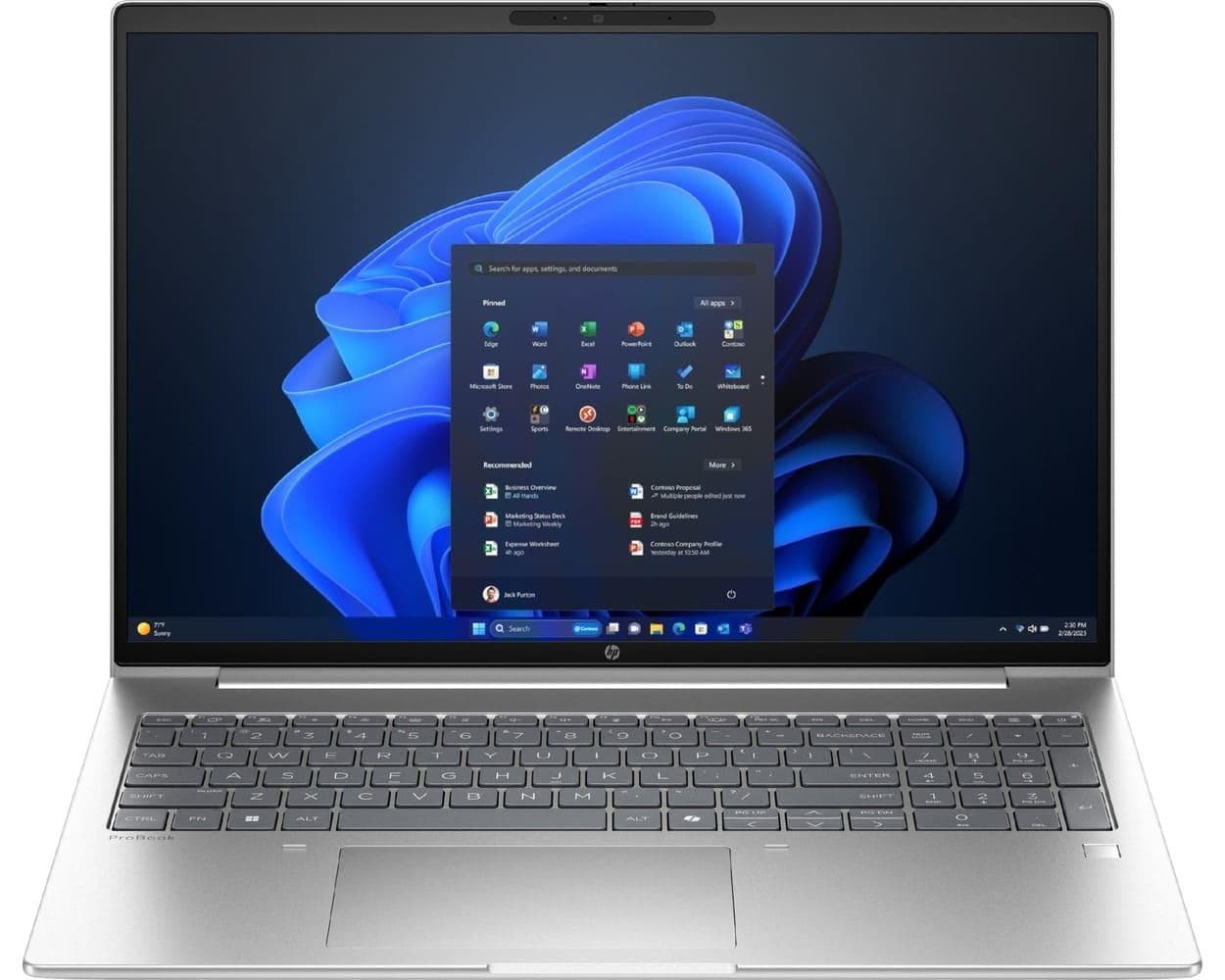 Ноутбук 16 HP ProBook 4 G1a WUXGA IPS/Ryzen 7 250/24GB/512SSD/Radeon/W11P