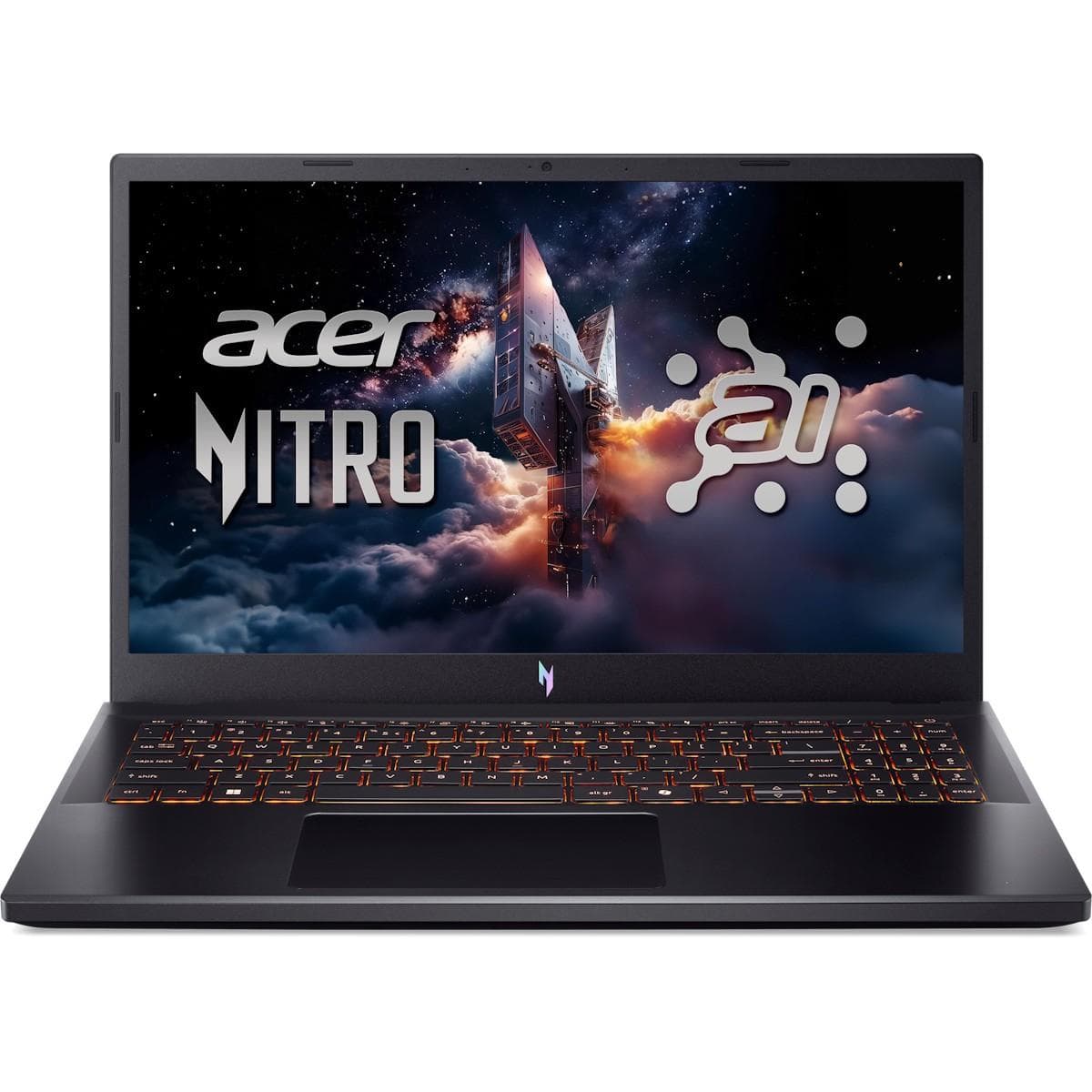 Ноутбук 15 Acer Nitro V 15 ANV15-42-R2DH IPS 1920x1080 165Hz/Ryzen 5 7640HS/16GB/512SSD/RTX 4050/DOS/Black