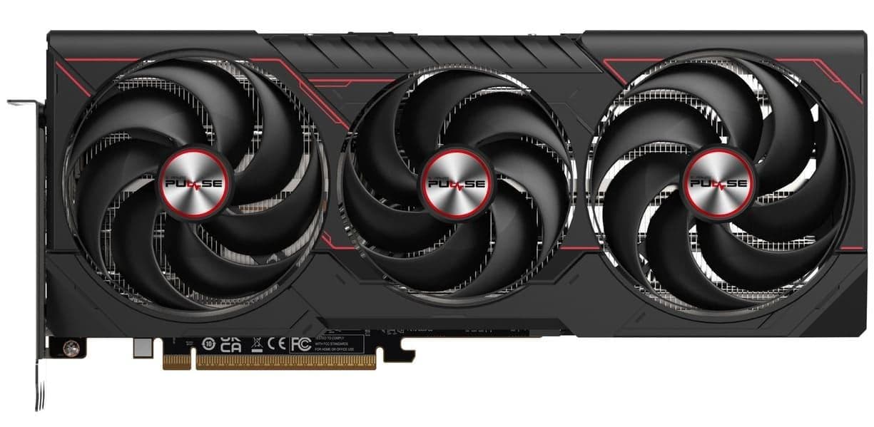 AMD Radeon Sapphire RX 9070 XT 16GB PULSE Gaming OC (11348-03-20G)
