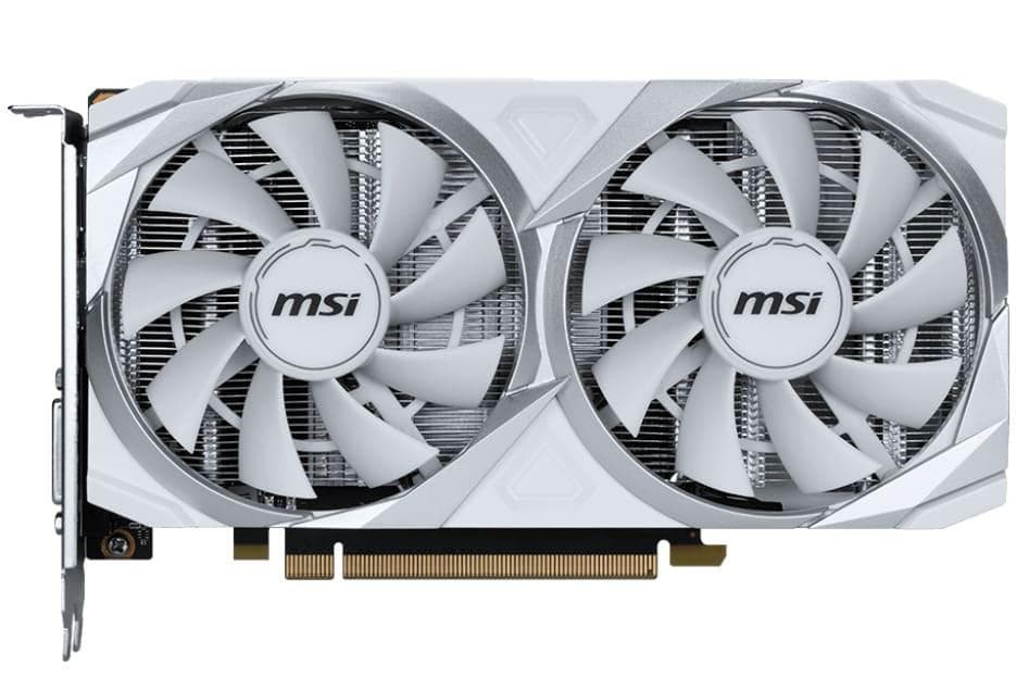 MSI RTX 3050 8GB VENTUS 2X XS WHITE OC (RTX 3050 VENTUS 2X XS WH 8G OC)