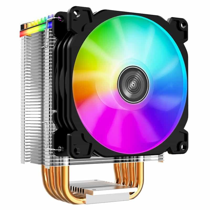 Кулер для процессора JONSBO CR-1400 (92mm/4pin/900-2300RPM/30.5Dba/4 тепл. трубки/3pin 5V ARGB)