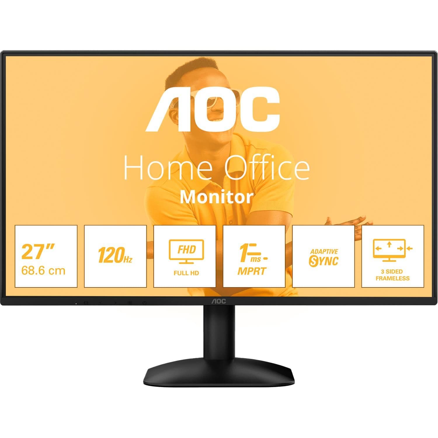 Монітор 27" AOC 27B31H FHD IPS 120Hz